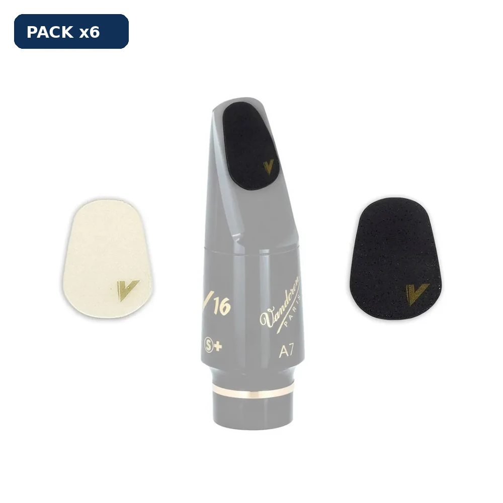 Juego x6 Protege Boquillas Vandoren Clarin/Saxo Transp 0.3 VMC6 protector