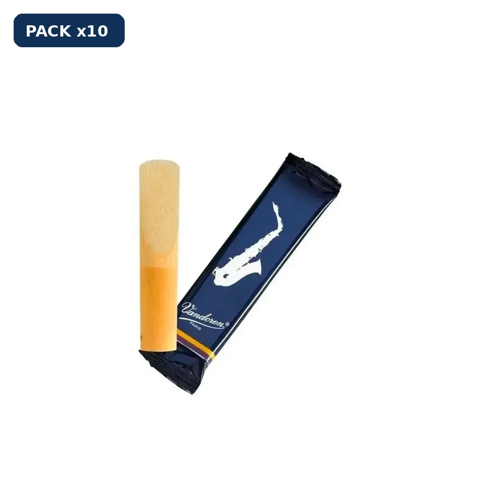 Caja x10 Cañas Saxo Alto Vandoren N° 3 tradicional SR213FPS