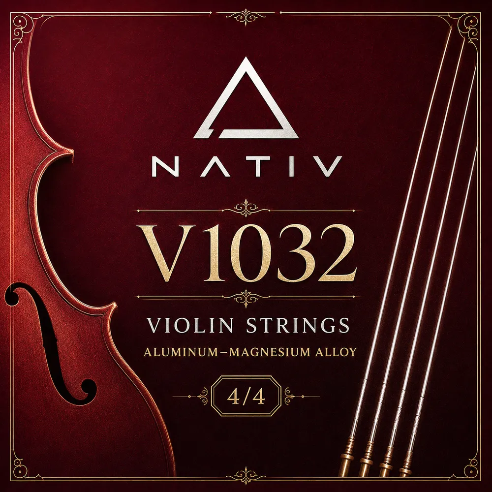 Encordado Violin NATIV V1032 Aluminum Magnesium Alloy Violin Strings